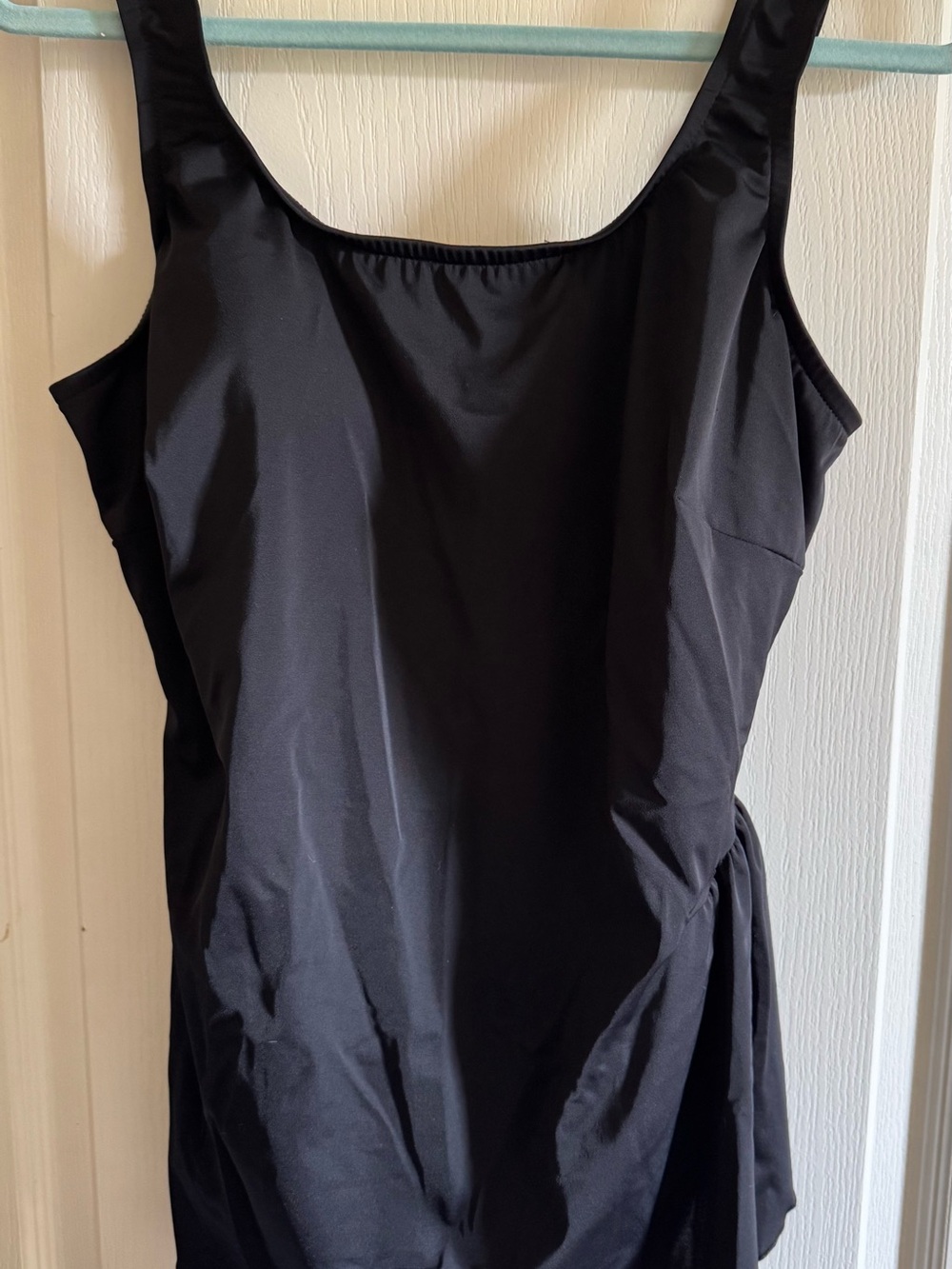 Jantzen Women’s 20W One Piece Swim Suit Black Classic Bathing Plus Size